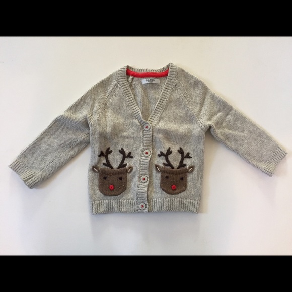 Mini Boden Reindeer Cardigan | Poshmark